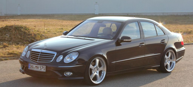 Mercedes E320 cdi: Man gönnt sich ja sonst nichts...!: 2006er W211 verschönt den wohlverdienten Feierabend