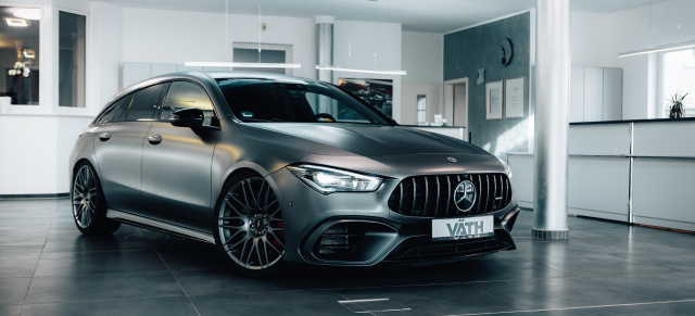 VÄTH Mercedes-AMG CLA 45 S: CLA‭ ‬45‭ ‬S AMG Shooting Brake by VÄTH