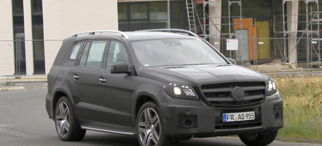 Erwischt: Die GL-Klasse als AMG!: Nur leicht getarnter SUV