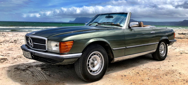 Retrorentals Kapstadt: Kap-Cruise mit dem Mercedes-Benz SL R107