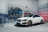 Runde Sache: Mercedes CLA 45 AMG auf 20-Zöller: Die ADV1-Speichenräder haben Chic und Größe