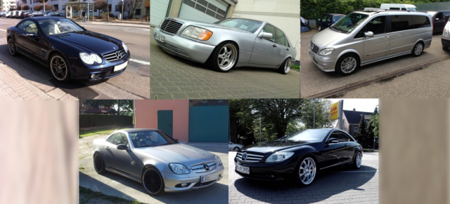 Mein Mercedes - Teil 4: was fahren unsere Leser?: Wir haben gefragt und unsere Leser haben Fotos geschickt: Fahrzeuge von Mercedes-Fans.de-Lesern