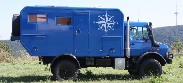 Ein Unimog für alle Fälle!: Eine Viertelmillion für einen ungewöhnlichen Zweisitzer: Bocklet Dakar U685