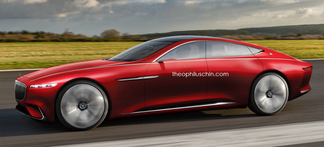 Mercedes von morgen: Reale Utopie? Vision Mercedes-Maybach als 4-Door-Coupé