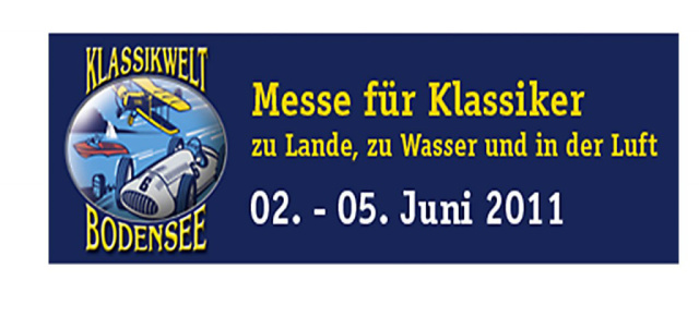2.-6.6.: Vierte Klassikwelt Bodensee: Bei dem großen Messespektakel am Bodensee sind die Oldtimer die Stars 
