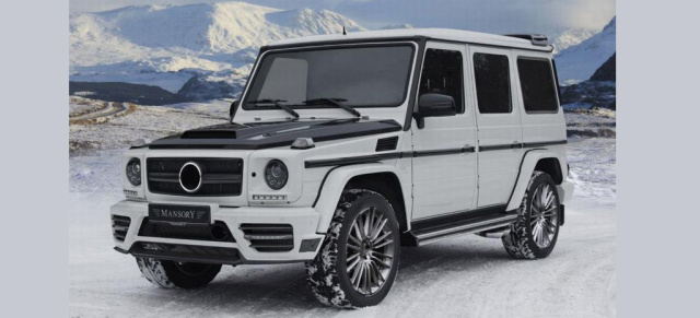 Neu in Genf: Zubehör-Programm von Mansory für Mercedes G-Klasse: Der deutsche Tuner präsentiert Extras für den Mercedes SUV