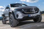 Mit dem EQnator auf Coolness-Mission: Elektro-Bigfoot: Mercedes-Benz EQC 4x4² Portalachser