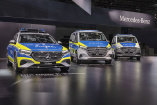 Mercedes-Benz auf der GPEC 2024: Polizeiwagen mit Stern