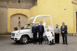 Erstes elektrisches „Papamobil“ von Mercedes-Benz: Heilig's Elektro-Blechle