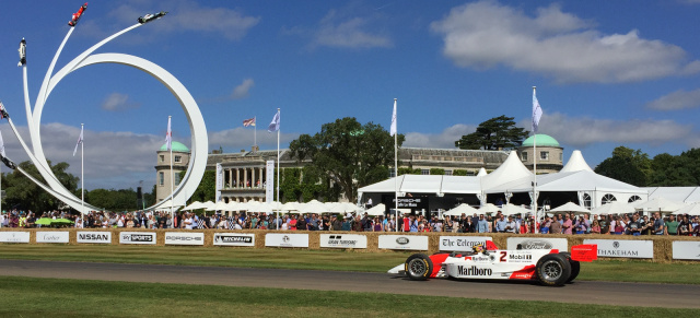 Mercedes-Benz Classic mit Sternen-Rennern aus allen Epochen vertreten: Goodwood Festival of Speed ein Event der Superlative für alle Motorsport-Verrückte