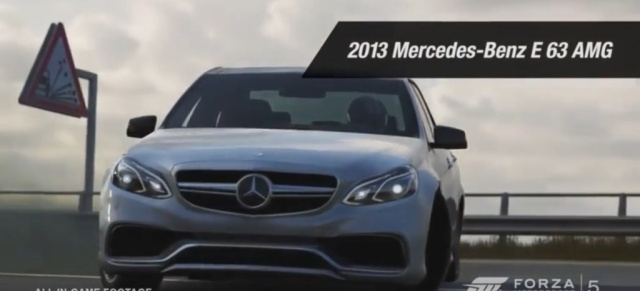 Trailer: Forza 5 Motorsport  Alpinestars Car Pack mit Mercedes E63 AMG: Der Star in der Erweiterung der bekannten Autorennspiel-Simulation kommt von AMG