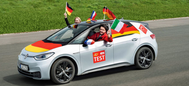 ACE und GTÜ testen EM-Fanartikel: Autodekoration hält nicht jedem Tempo stand ‭