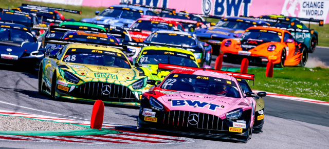 Mercedes-AMG in der DTM 2025: Starker Saisonstart in Oscherleben für Mercedes