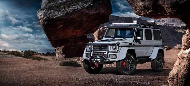 Mercedes-Benz G-Klasse fürs Grobe: Komm ins Abenteuerland: BRABUS 550 ADVENTURE 4x4²