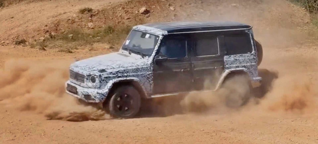 Video: Mercedes EQG kann auf der Stelle drehen: Built and drive like a Tank