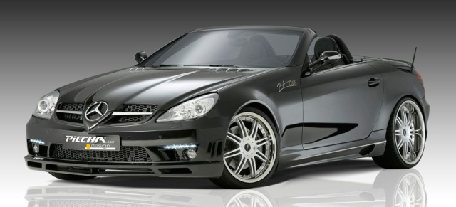 Mercedes Tuning dezent: Rassiger Roadster : SLK R171 Tuningpaket von Mercedes Tuner Piecha Design