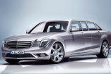 Sixappeal: Mercedes-Benz S-Klasse Pullman kommt 2014 als 2+2+2 Sitzer: Die luxuriöse XXL-S-Klasse kommt im nächsten Jahr auf den Markt