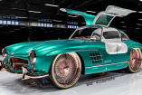 Virtueller Super-Star: Mercedes 300 SL Gullwing auf 30-Zöllern: Donky King