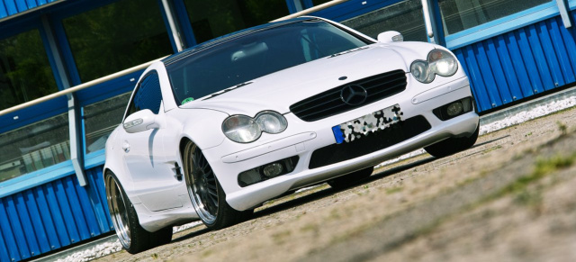 Schön und schnell: Mercedes SL500 (R230): 2004er Sportroadster in Topform