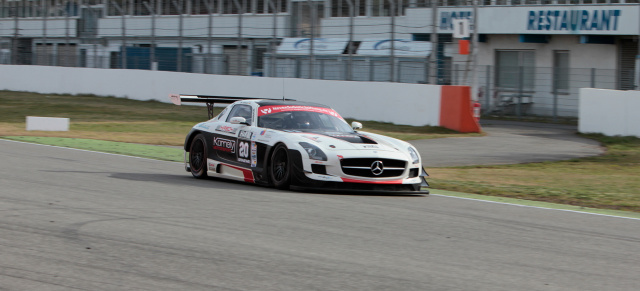 Spezial Tourenwagen Trophy mit Mercedes-Benz SLS AMG GT3: Starkes Debüt in der STT für Mercedes-Newcomer Hirsch Tracksport