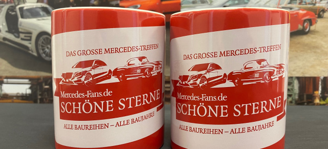 Aus den Tassen schmeckt der Kaffee richtig gut!: Neu im Shop: Die SCHÖNE STERNE-Tasse in glänzend Rot