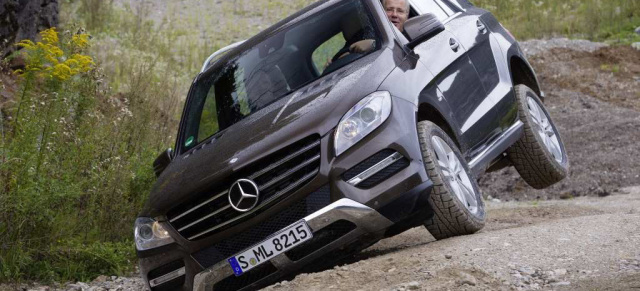 Fahrbericht Mercedes ML 250 BlueTEC 4MATIC: Klasse verbessert: Die neue Mercedes M-Klasse ist der King on- & off the road!