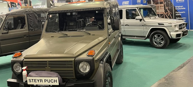 Internationale Messe für Jagd, Fischerei, Abenteuer, Natur & Reisen: G-Klasse- und Puch-Profi S-TEC auf der "Hohe Jagd & Fischerei"