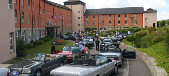 Auf Tour mit dem W124CC-Club: Mercedes-Treffen: Mercedes-Fans.de begleitete die 124er-Enthusiasten bei ihrem 8. Jahrestreffen

