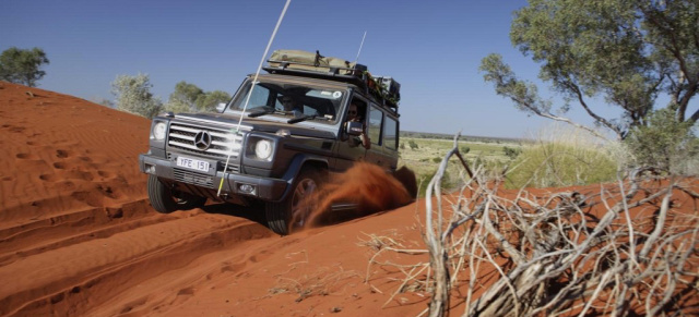 Canning Stock Route Experience 2011: Jörg Sand berichtet von seinem Trip durchs australische Outback mit sieben Mercedes G Modellen.