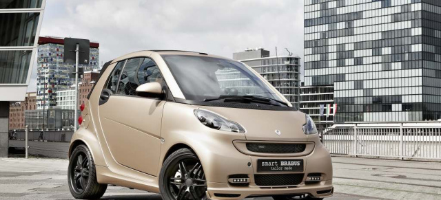 IAA 2011:  smart zeigt echt goldigen fortwo : smart und die Streetfashion-Marke WeSC haben sich zu einer Kooperation zusammengefunden