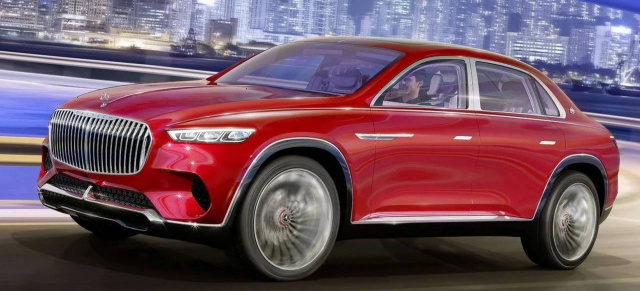 Vision Mercedes-Maybach Ultimate Luxury: Durchgesickert: Erste Bilder vom Maybach-Luxus-SUV-Showcar