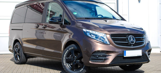 Höhenflug: Mercedes-Benz V-Klasse Marco Polo mit AMG Line von VanSports