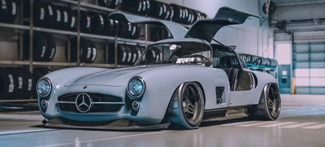 Virtuelles Tuning: Mercedes-Benz 300 SL Gullwing: Was wäre wenn: Mercedes-Benz 300 SL im Stance-Look