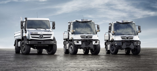 Unimog & Econic - jetzt neu und mit Euro VI: Weltpremieren: Neuer Unimog, Unimog Geräteträger und Econic