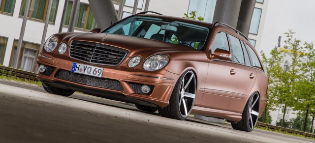 Family Man  Mercedes S211 als Familientaxi mit dem gewissen Extra: 2008er T-Modell nach dem 3F Prinzip umgebaut