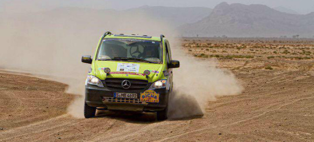 Neues aus der Wüste: Die Rallye-Amazonen starten gut bei der Aïcha des Gazelles