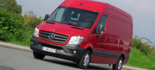 Fahrbericht: Mercedes-Benz Sprinter - der Klassenbeste 